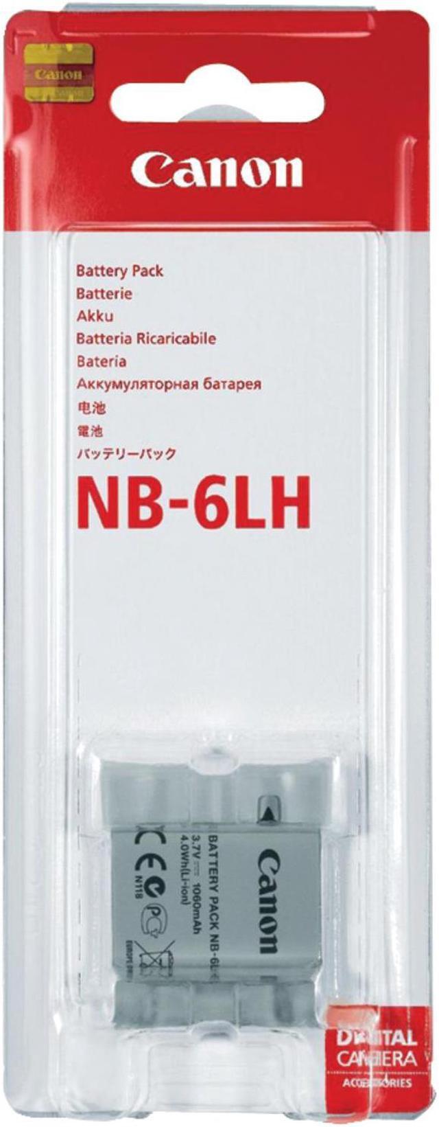 Alt view image 9 of 19 - Canon NB-6LH Lithium-Ion Battery Pack (3.7V, 1,060mAh)
