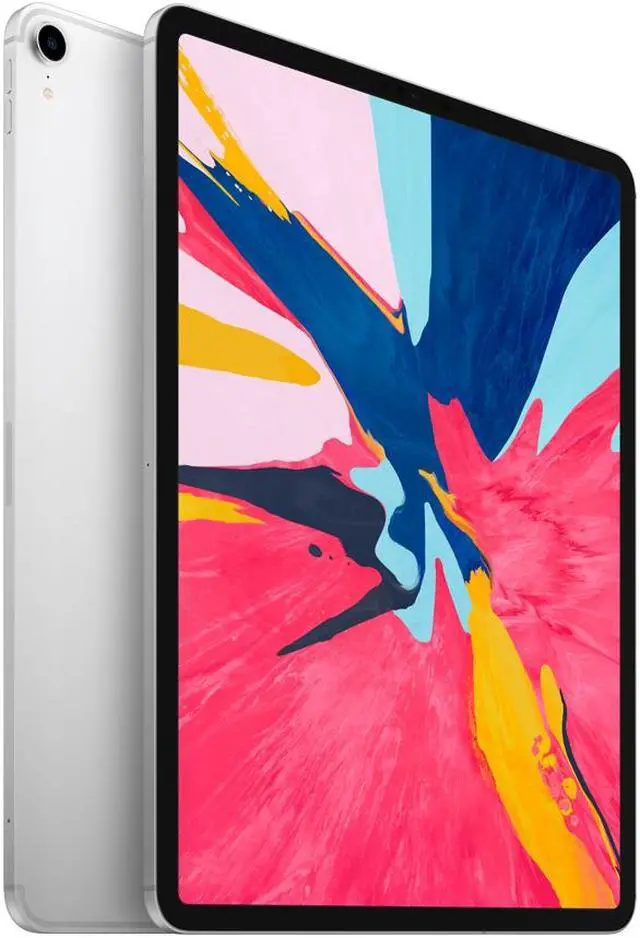 Alt view image 2 of 5 - Apple - 12.9-Inch iPad Pro (Latest Model) with Wi-Fi + Cellular - 64GB - Silver (3RD GENERATION)