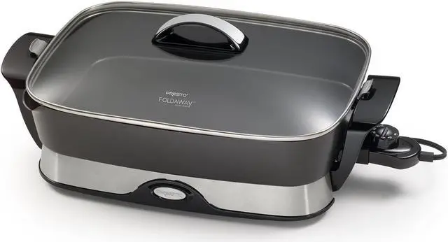 Alt view image 11 of 12 - PRESTO 06857 16" Electric Foldaway Skillet