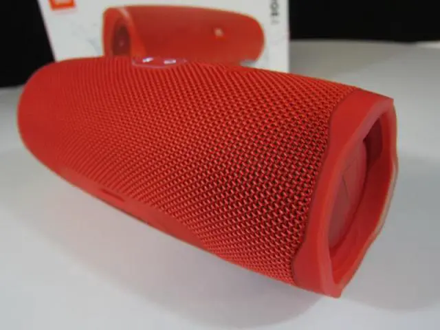 Alt view image 9 of 9 - JBL Charge 4 Portable Bluetooth Speaker (Red)