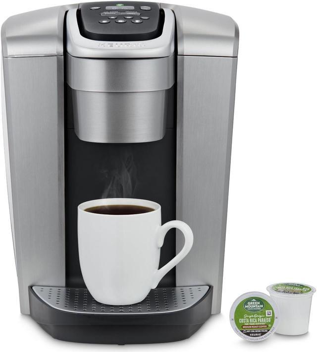 Keurig - K-Elite Single-Serve K-Cup Pod Coffee Maker - Brushed Slate