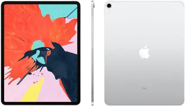 Main image of Apple - 12.9-Inch iPad Pro (Latest Model) with Wi-Fi + Cellular - 256GB - Silver