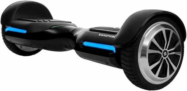 Alt view image 8 of 8 - App-Enabled SWAGTRON T580 Bluetooth Hoverboard w/ Speaker Smart Self-Balancing Wheel – Available on iPhone & Android
