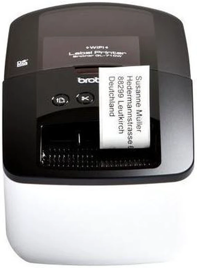 Brother BRT-QL710W High-speed Label Printer with Wireless Networking ...