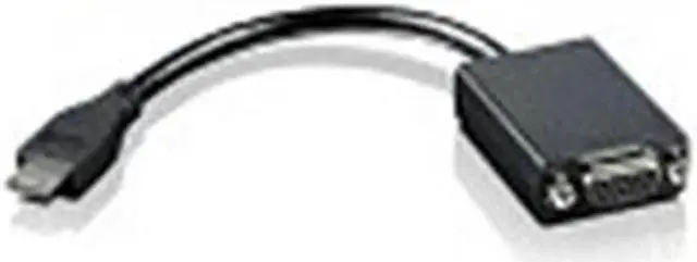 Alt view image 6 of 7 - Lenovo ThinkPad Mini HDMI to VGA Monitor Adapter