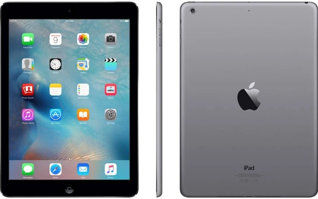 Alt view image 10 of 11 - Apple iPad Air MF003LL/A (32GB, Wi-Fi + AT&T, Black with Space Gray)