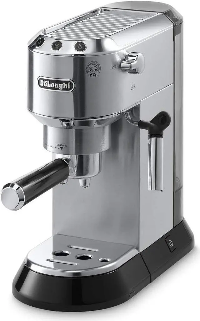 Alt view image 7 of 8 - De'Longhi EC680 Dedica 15-Bar Pump Espresso Machine