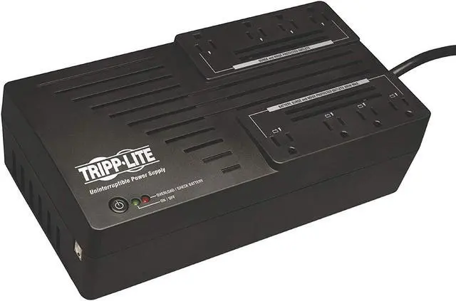 Main image of Tripp Lite AVR 700VA Battery, 8-Outlets, Black (AVR700U)