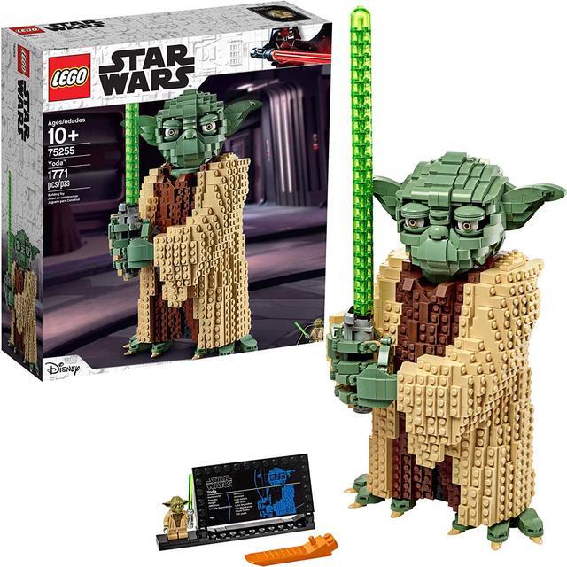 Alt view image 9 of 12 - LEGO Star Wars 75255 Yoda Building Model and Collectible Minifigure, 1771 Pieces