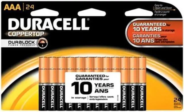 Alt view image 9 of 14 - CopperTop Alkaline AAA Batteries 24/Pack MN2400B240002