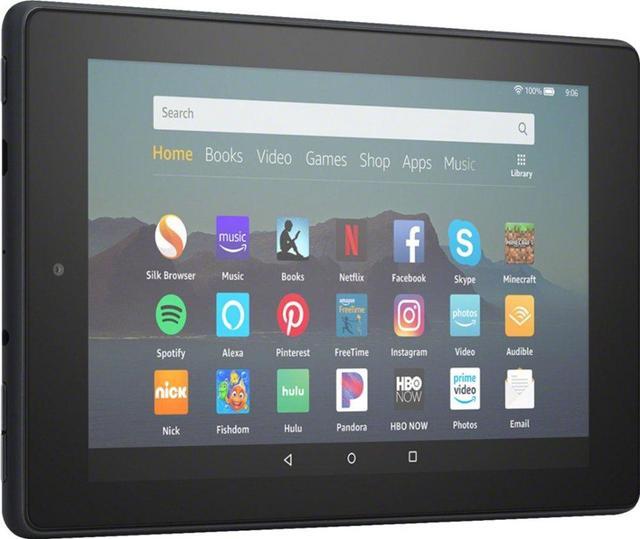 Alt view image 18 of 20 - Amazon Fire 7 2019 7" Tablet 16GB Black B07FKR6KXF