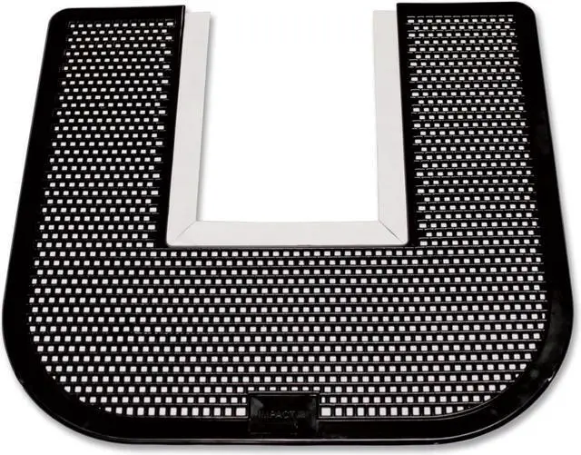 Main image of Genuine Joe Deodorizing Commode Mat Black 58331