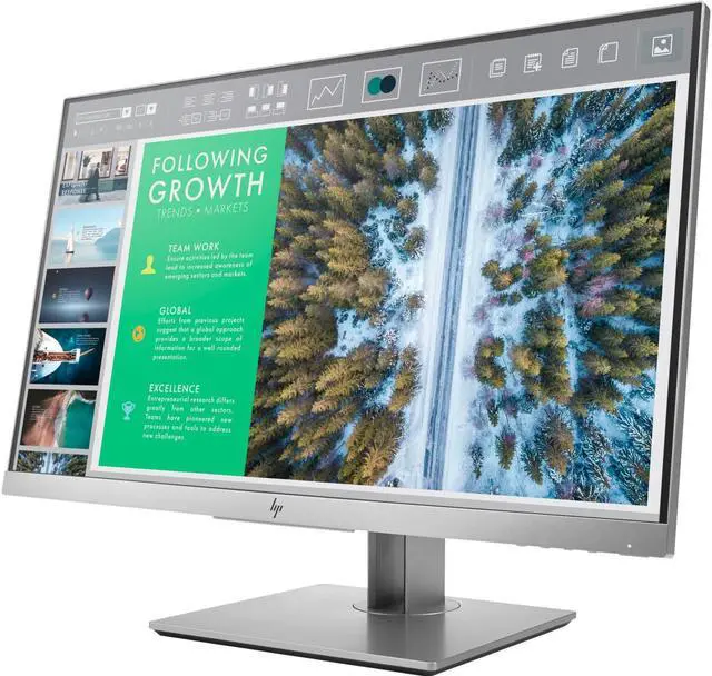 Main image of HP EliteDisplay E233 23" FHD IPS w/LED Monitor - 16:9 - 5 ms - 1920 x 1080 - 250 Nit - 5,000,000:1 - HDMI, VGA, DisplayPort