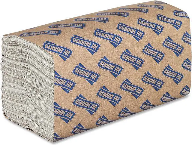 Main image of Genuine Joe C-Fold Towels 1-Ply 13"x10-1/8" 200 Towels/PK 12/CT WE 21120