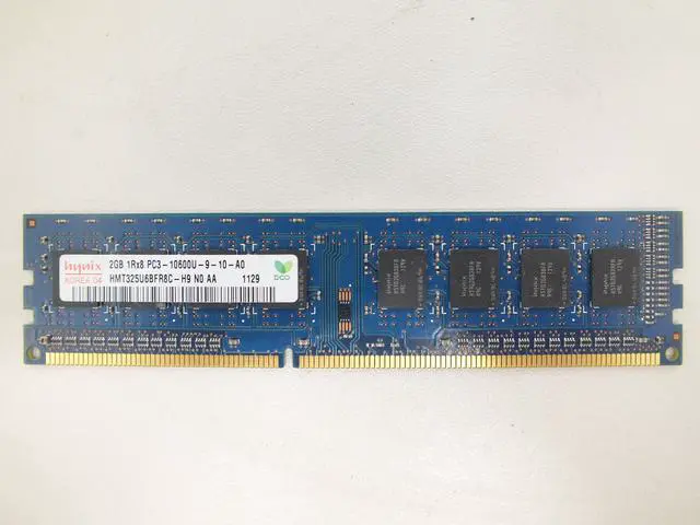 Main image of HYNIX 2GB PC3-10600U DDR3 MEMORY MODULE HMT325U6BFR8C-H9