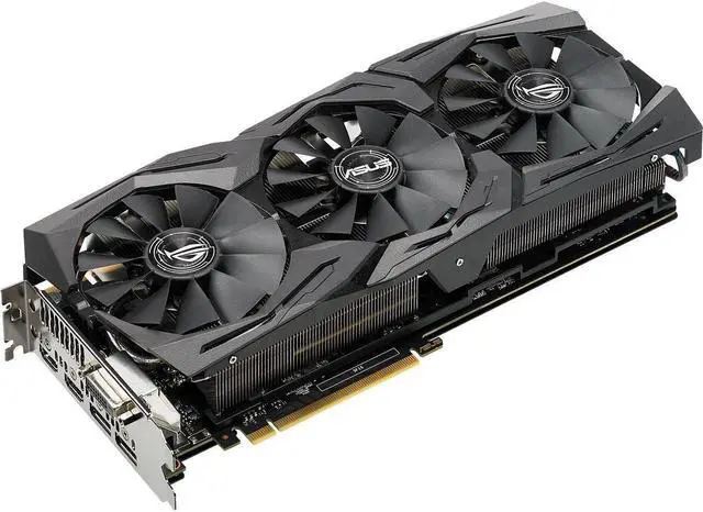 Main image of ASUS ROG GeForce GTX 1080 Ti DirectX 12 STRIX-GTX1080TI-11G-GAMING 11GB 352-Bit GDDR5X HDCP Ready SLI Support Video Card