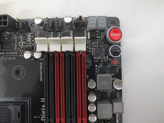 Alt view image 3 of 4 - Asus ROG Crosshair V Formula-Z Desktop Motherboard - AMD 990FX Chipset - Socket AM3+