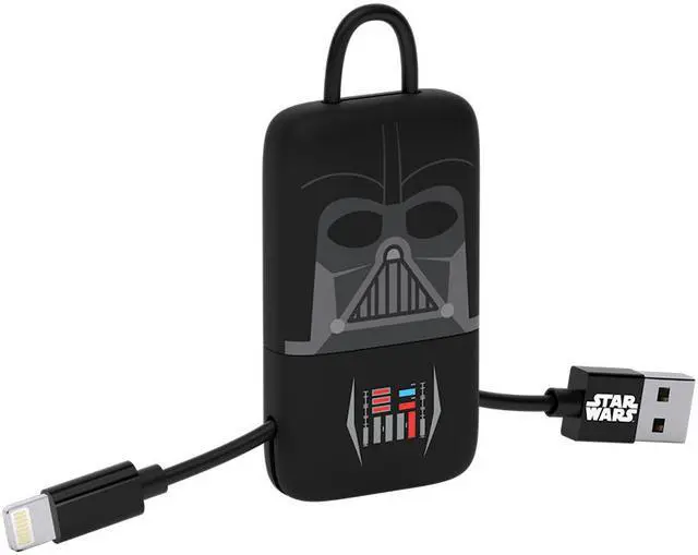 Main image of Tribe Star Wars TLJ Darth Vader KeyLine Lightning Cable 22cm Model CLR30701