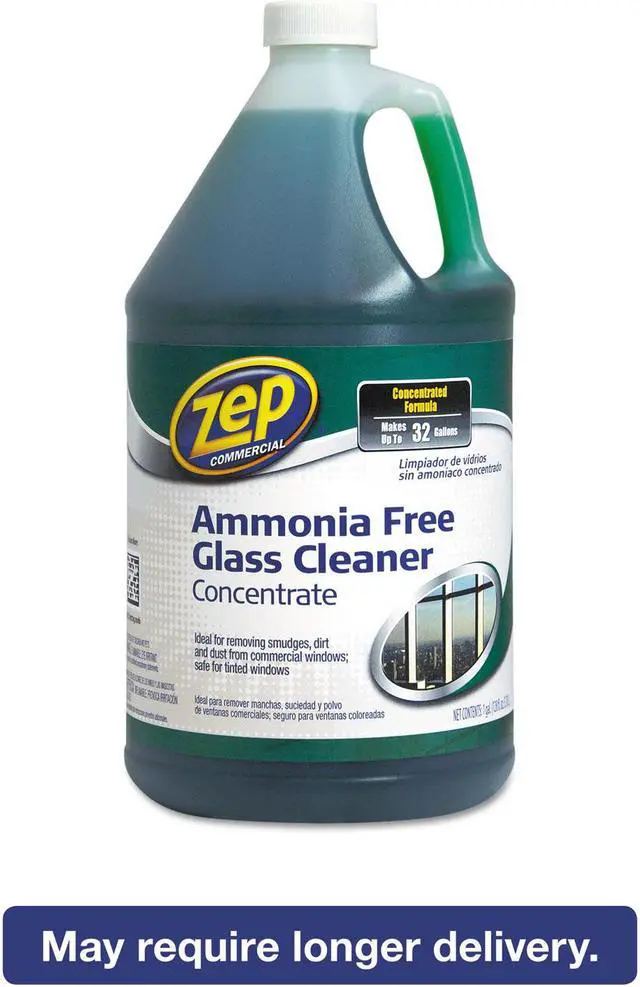 Alt view image 3 of 10 - Zep Commercial ZU1052128, Ammonia-Free Glass Cleaner, Agradable Scent, 1 gal Bottle