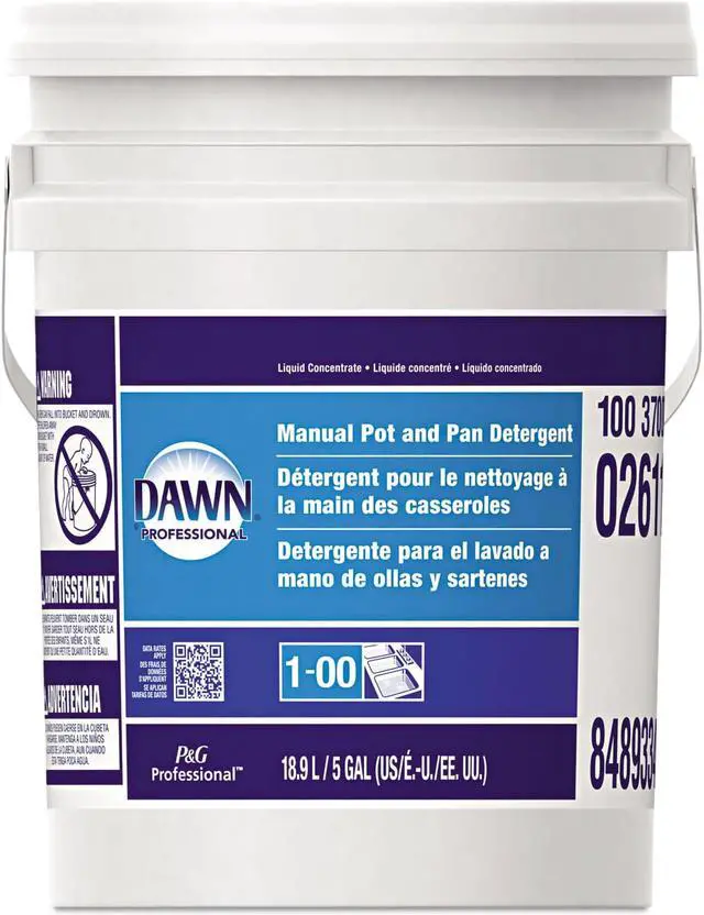 Alt view image 2 of 10 - Dawn Dishwashing Liquid, Original Scent, 5 Gal. Pail, 1/Carton