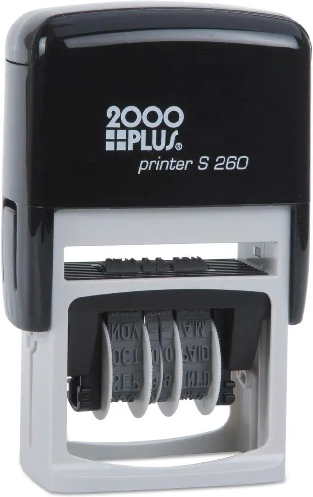 Main image of 4 in 1 e-Message 2 Color Dater 15/16 x 1 3/4 COMPLETED/EMAILED/ENTERED/SCANNED