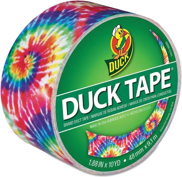 Alt view image 3 of 20 - Patterned Duck Tape 1.88"X10yd-Love Tie-Dye