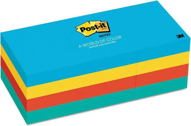 Alt view image 2 of 4 - 3M Post-it Plain Jaipur Notes