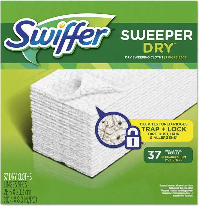 Alt view image 10 of 14 - Procter & Gamble Swiffer Sweeper Dry Cloths Refill