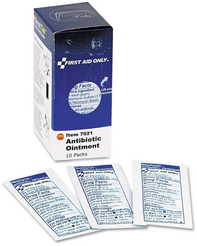 Alt view image 2 of 5 - First Aid Only Antibiotic Ointment