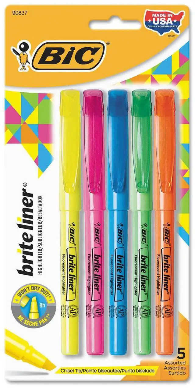 Alt view image 4 of 4 - Bic Brite Liner Highlighters