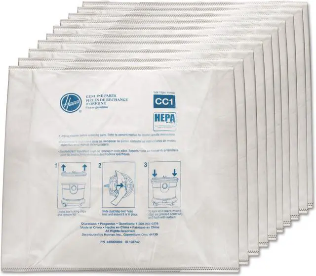 Alt view image 2 of 4 - Hoover HushTone Type-CC1 HEPA Bags