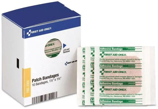 Alt view image 3 of 7 - First Aid Only Patch Bandages