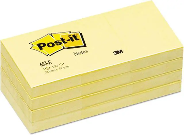 Alt view image 2 of 4 - 3M Post-it Canary Yellow Original Note Pads