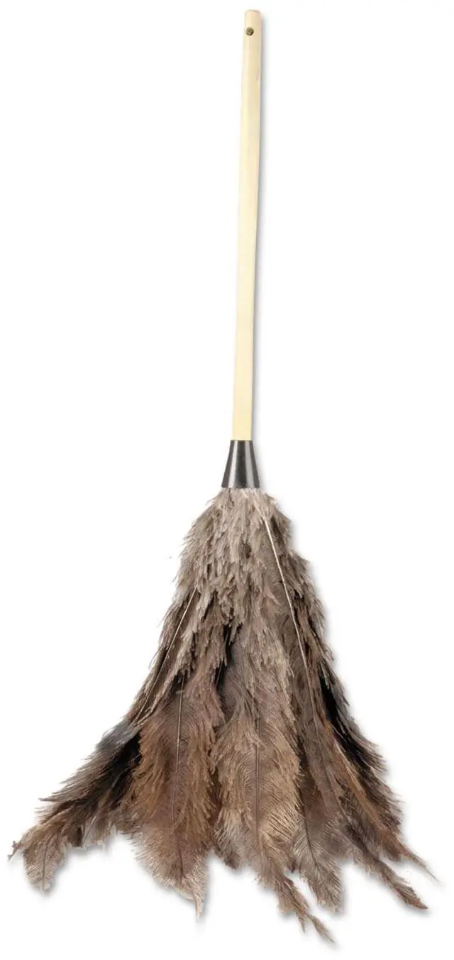 Alt view image 2 of 20 - Boardwalk Professional Ostrich Feather Duster 7" Handle 13FD