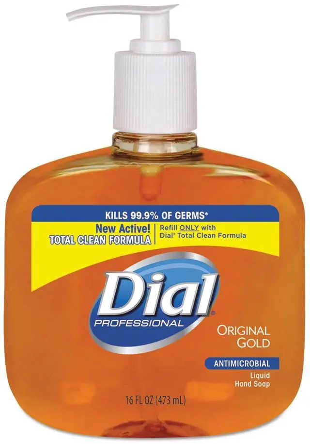 Alt view image 3 of 18 - Liquid Gold Antimicrobial Soap, Floral Fragrance, 16 Oz Pump Bottle