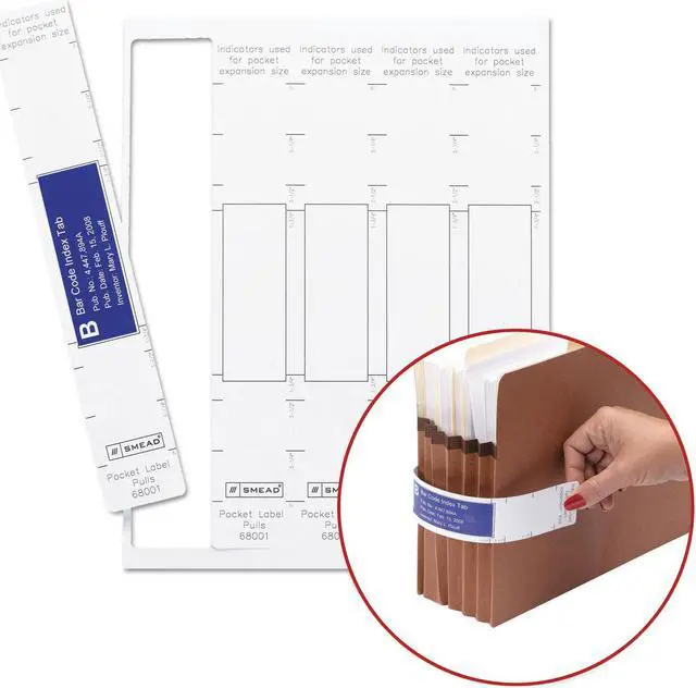 Alt view image 2 of 3 - Smead Viewables Pocket Label Pulls