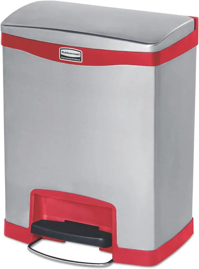 Alt view image 5 of 14 - Rubbermaid Commercial Slim Jim Waste Container 1901999