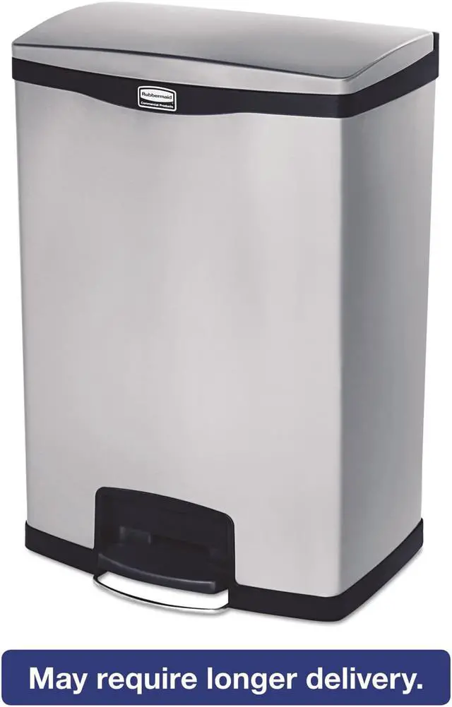 Alt view image 3 of 14 - Rubbermaid Commercial Slim Jim Waste Container 1901999