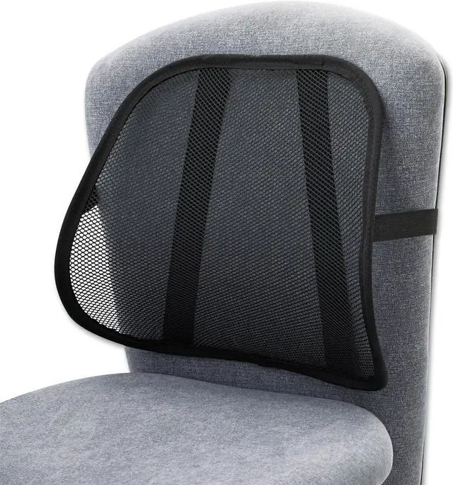 Main image of Mesh Backrest, 17-1/2w X 3-1/8d X 15h, Black