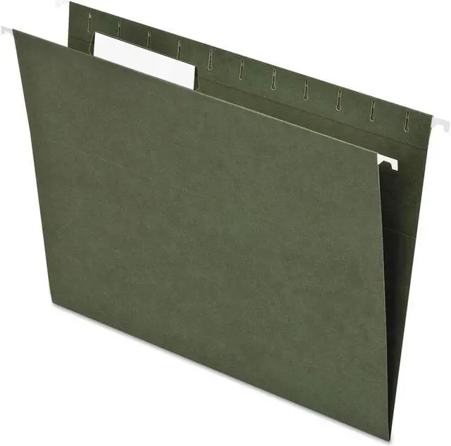 Alt view image 2 of 4 - Pendaflex Essentials Standard Green Hanging Folders
