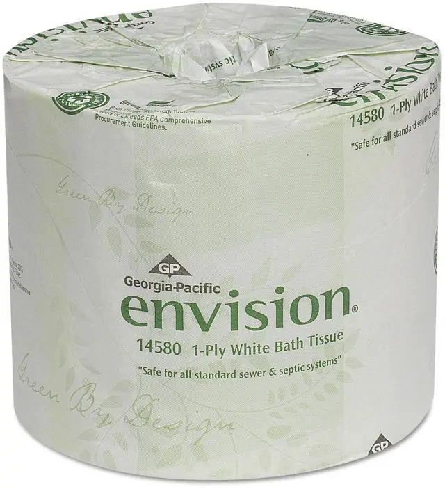 Alt view image 2 of 5 - Envision Economical 1Ply Bath Tissue