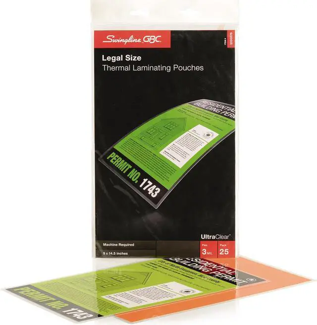 Alt view image 4 of 6 - Swingline GBC UltraClear Thermal Laminating Pouches
