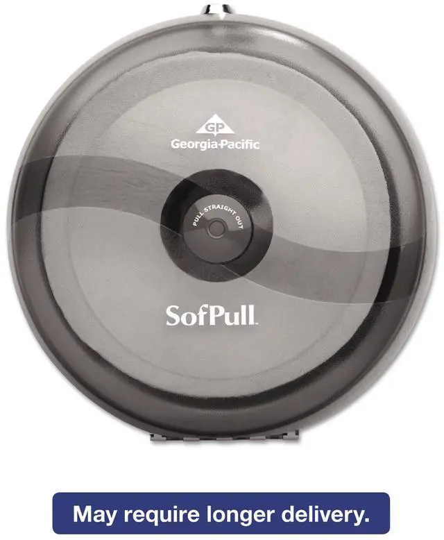 Main image of GEORGIA PACIFIC Sofpull High-Capacity Centerpull Tissue Dispenser 10 1/2x6 3/4 x10 1/2 Gray 56501