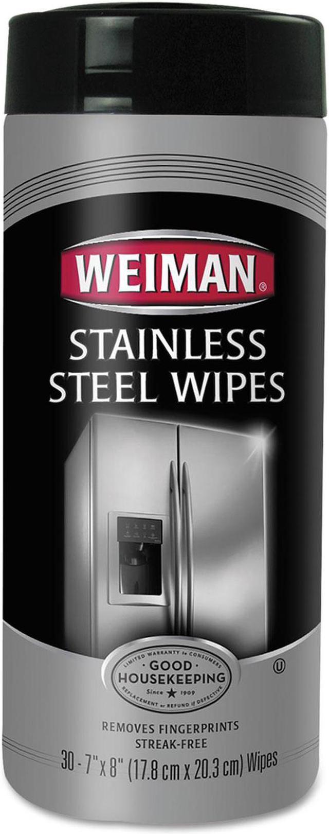 Main image of Stainless Steel Wipes, 7 X 8, 30/canister, 4 Canisters/carton