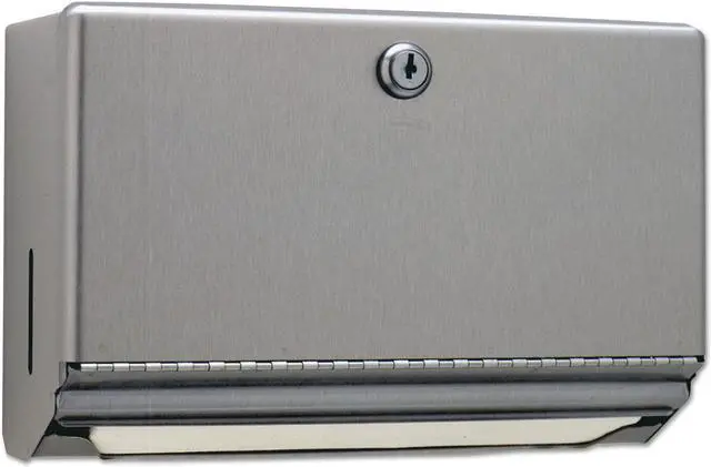Alt view image 4 of 7 - Bobrick - B-26212 - Surface-Mounted Paper Towel Dispenser, Stainless Steel, 10 3/4 x 4 x 7 1/16