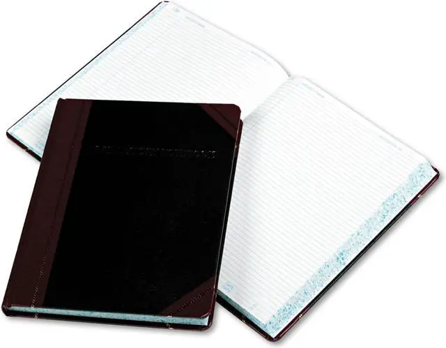 Alt view image 4 of 9 - Boorum & Pease Laboratory Notebook Record Rule 10 3/8 x 8 1/8 White 300 Sheets