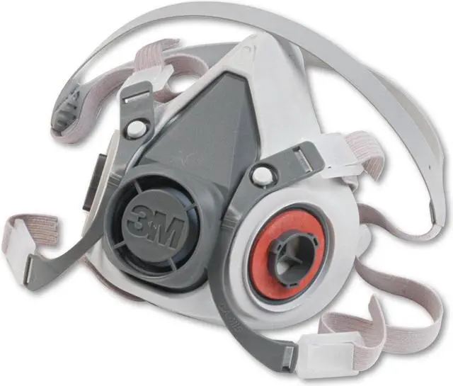 Alt view image 8 of 20 - 3M Half Facepiece Respirator 6000 Series, Reusable