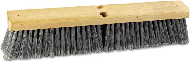Main image of Boardwalk Floor Brush Head 18" Wide Flagged Polypropylene Bristles 20418