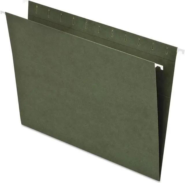 Alt view image 4 of 4 - Pendaflex Essentials Standard Green Hanging Folders