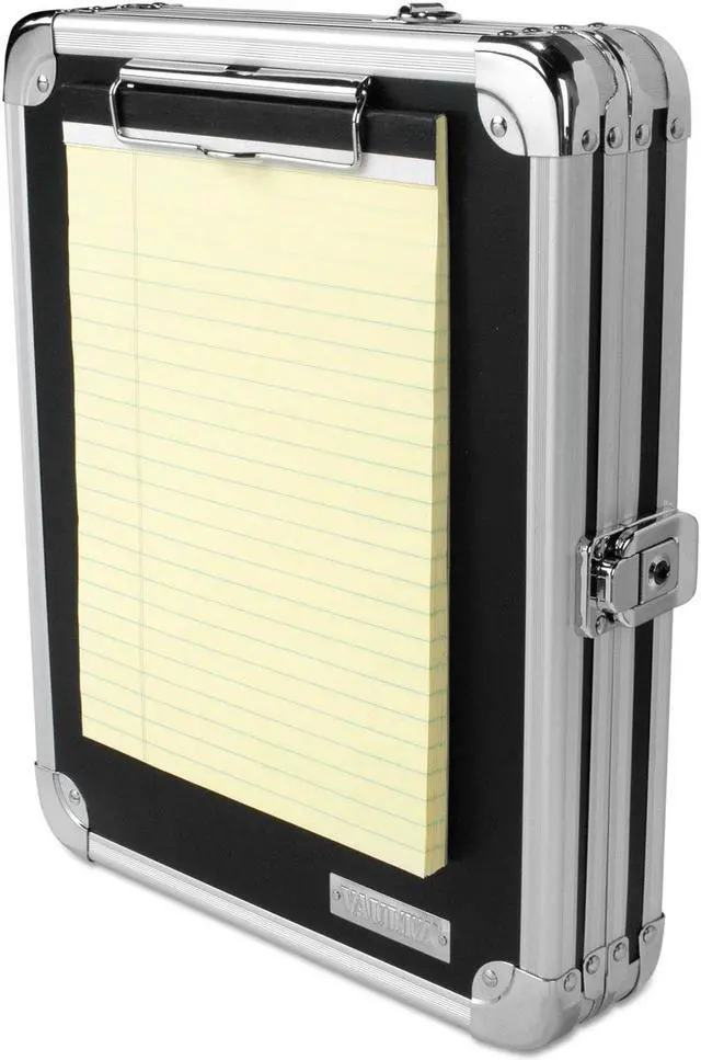 Main image of Locking Storage Clipboard, 2 X 9 3/4 X 12 3/4, Black